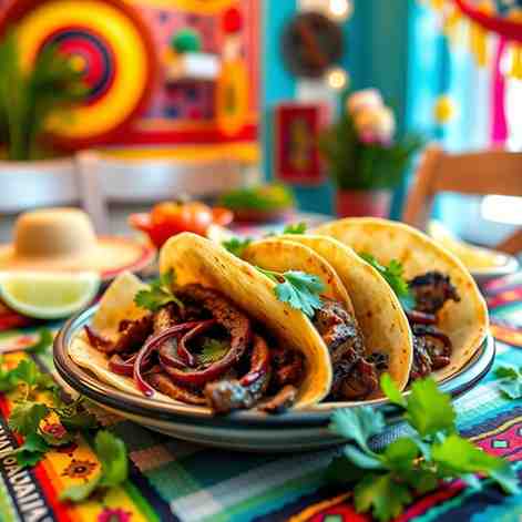 Tacos de Carne Asada - Salvadoran Fiesta at Home